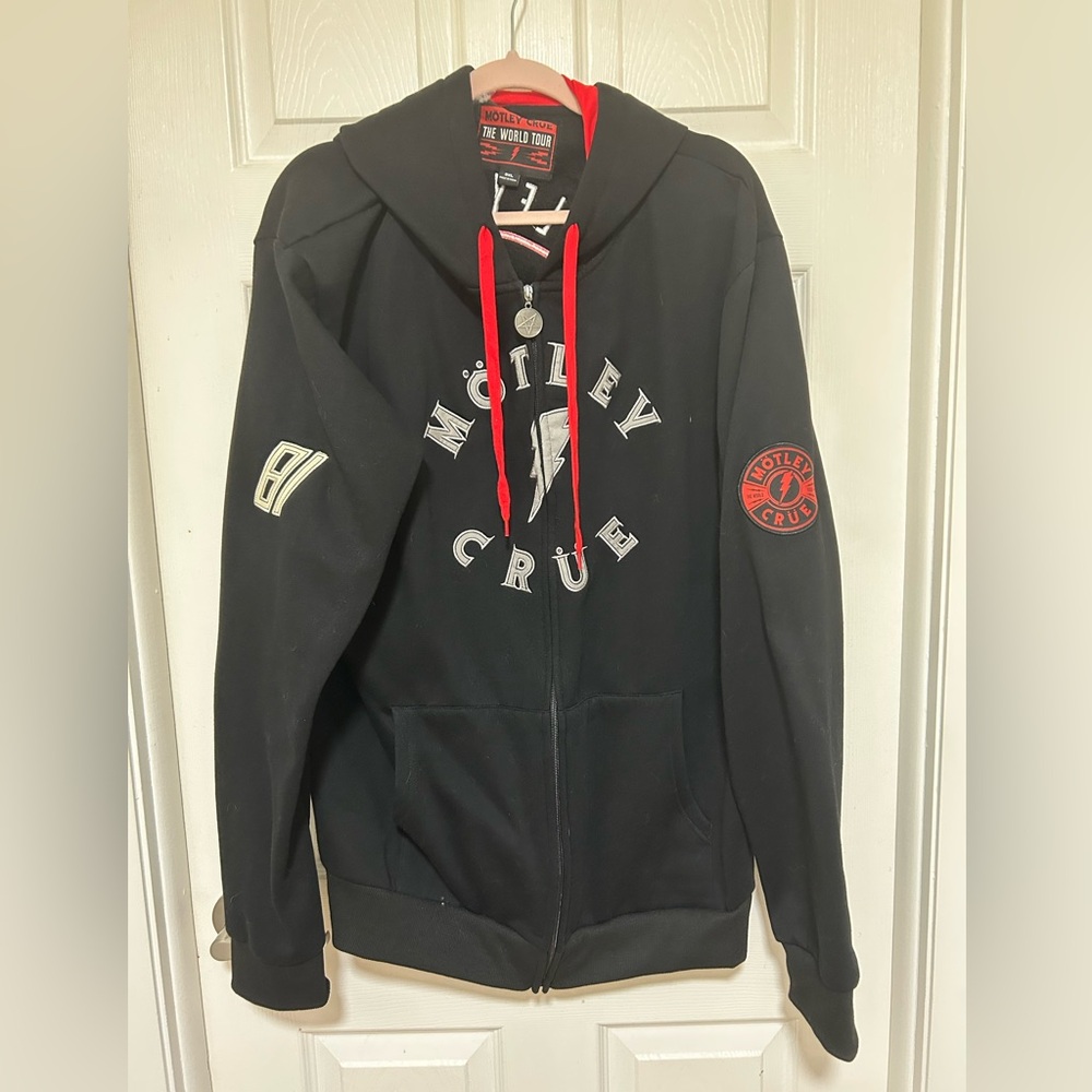 Motley Crue World Tour Hoodie 2023 3X